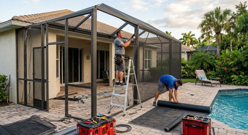 Lanai Enclosure Repair in Nashville, TN