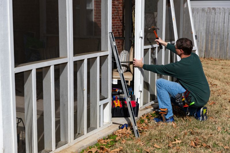 Local Screen Porch Service pros at work