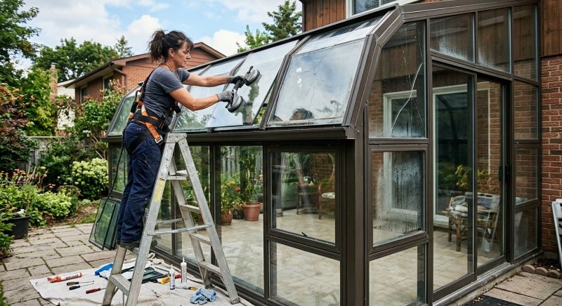 Sunroom Glass Repair in Nashville, TN
