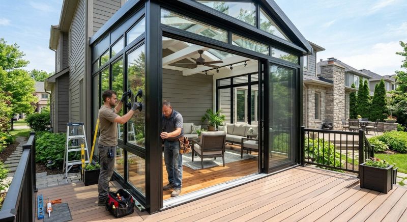 All Season Room Installation in Chattanooga, TN