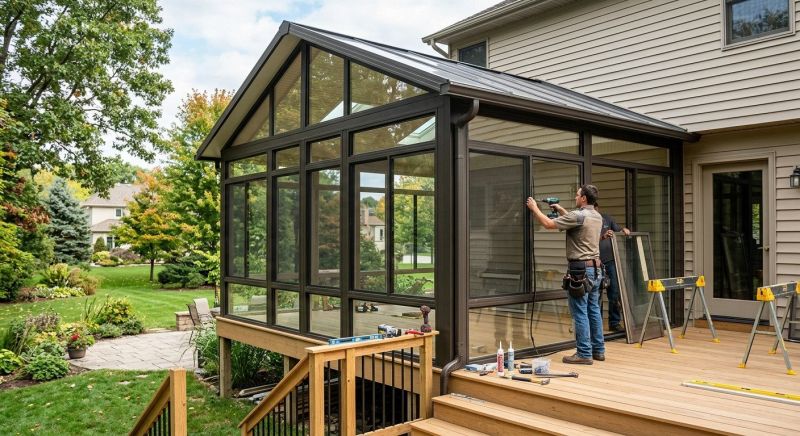 Four Season Room Installation in Seattle, WA