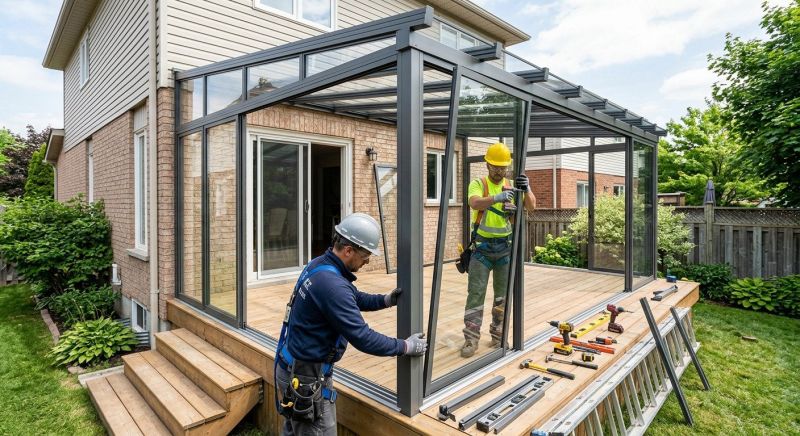 Lanai Enclosure Installation in Charlotte, NC