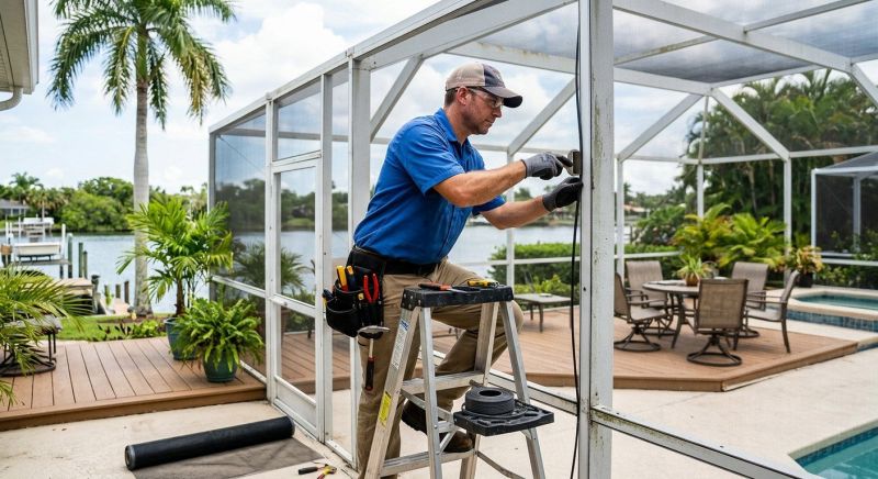 Lanai Enclosure Repair in Nashville, TN