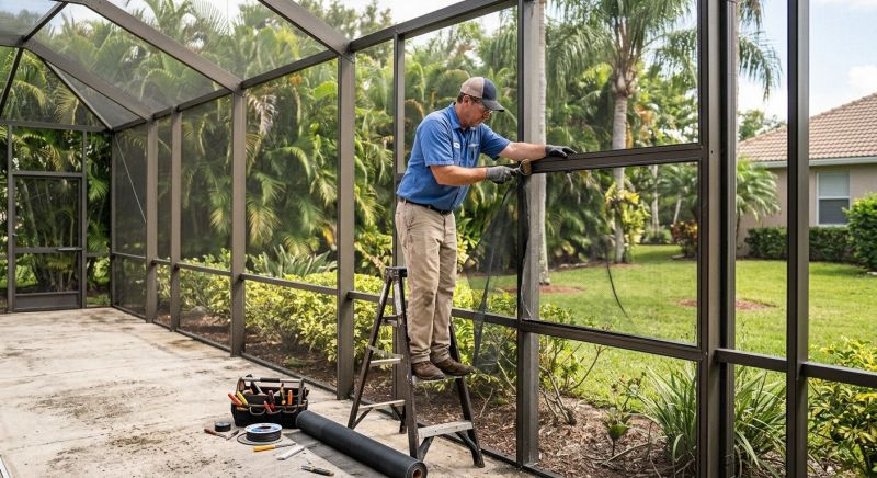 Lanai Enclosure Repair in Nashville, TN