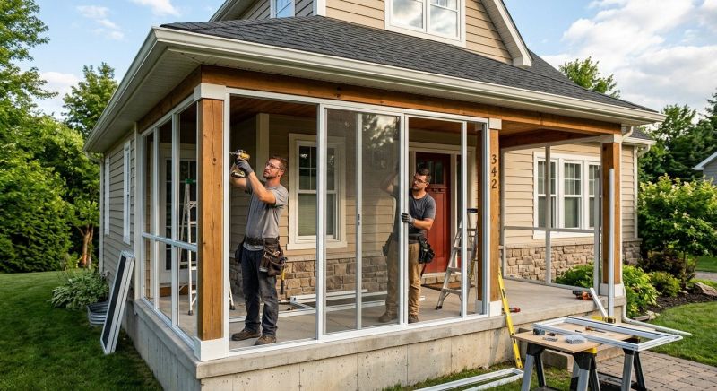 Screened In Porch Installation in Knoxville, TN
