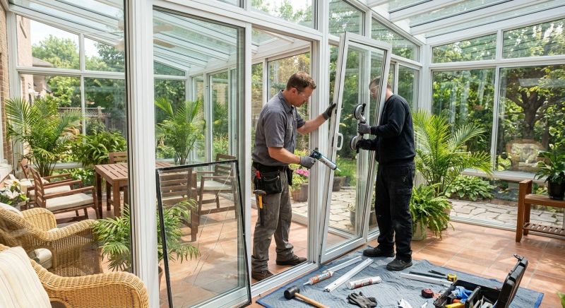 Sunroom Glass Repair in Knoxville, TN
